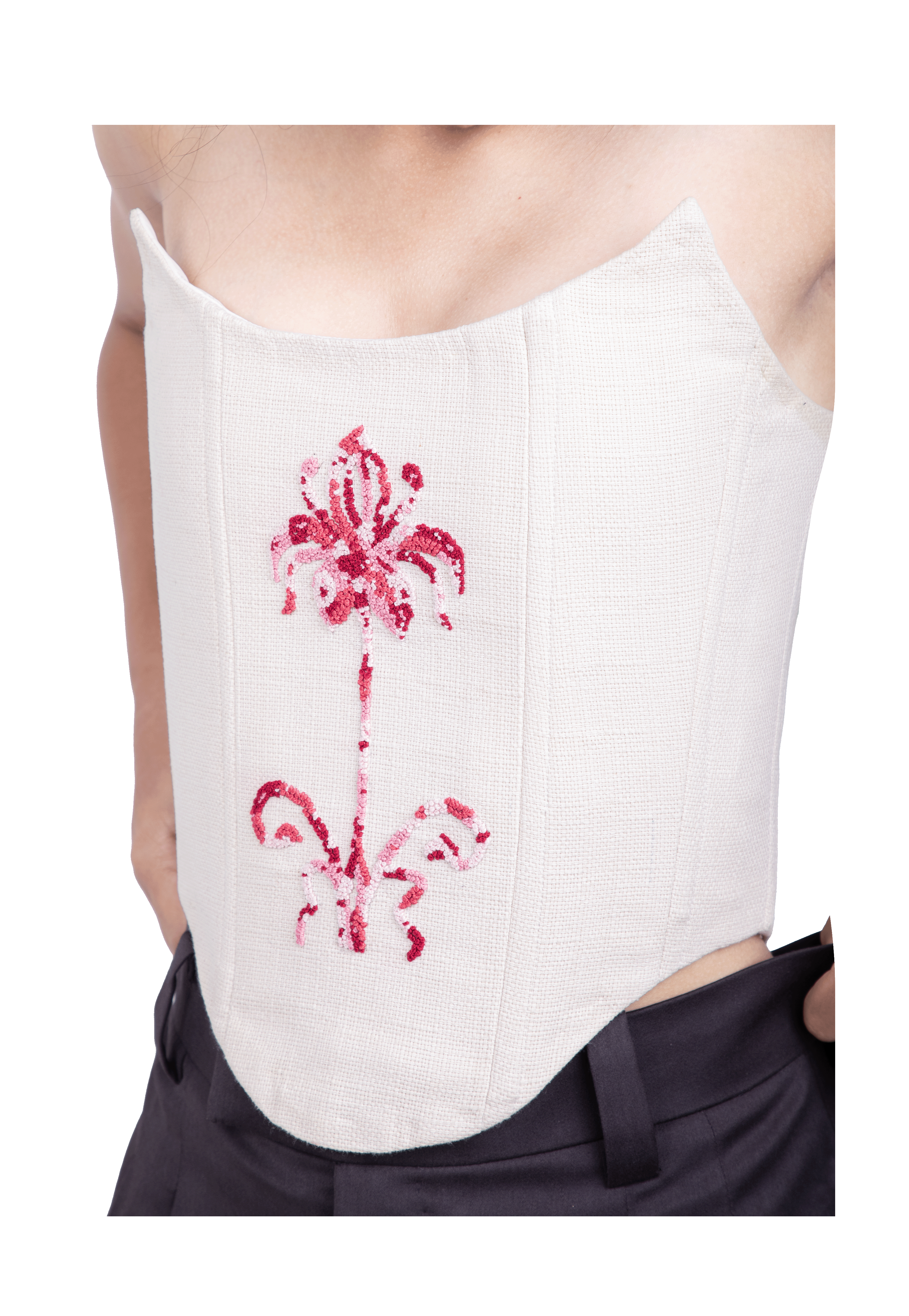 GULNAR CORSET / BEIGE