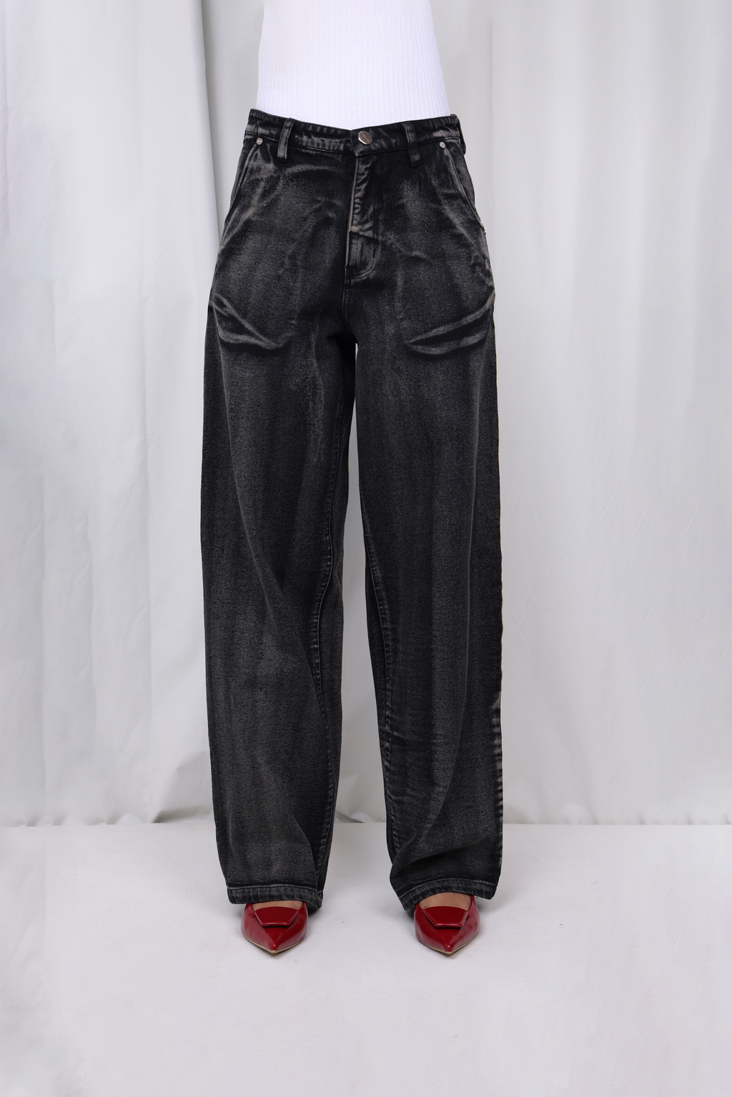 BLACK ELISABETH JEANS / UNISEX