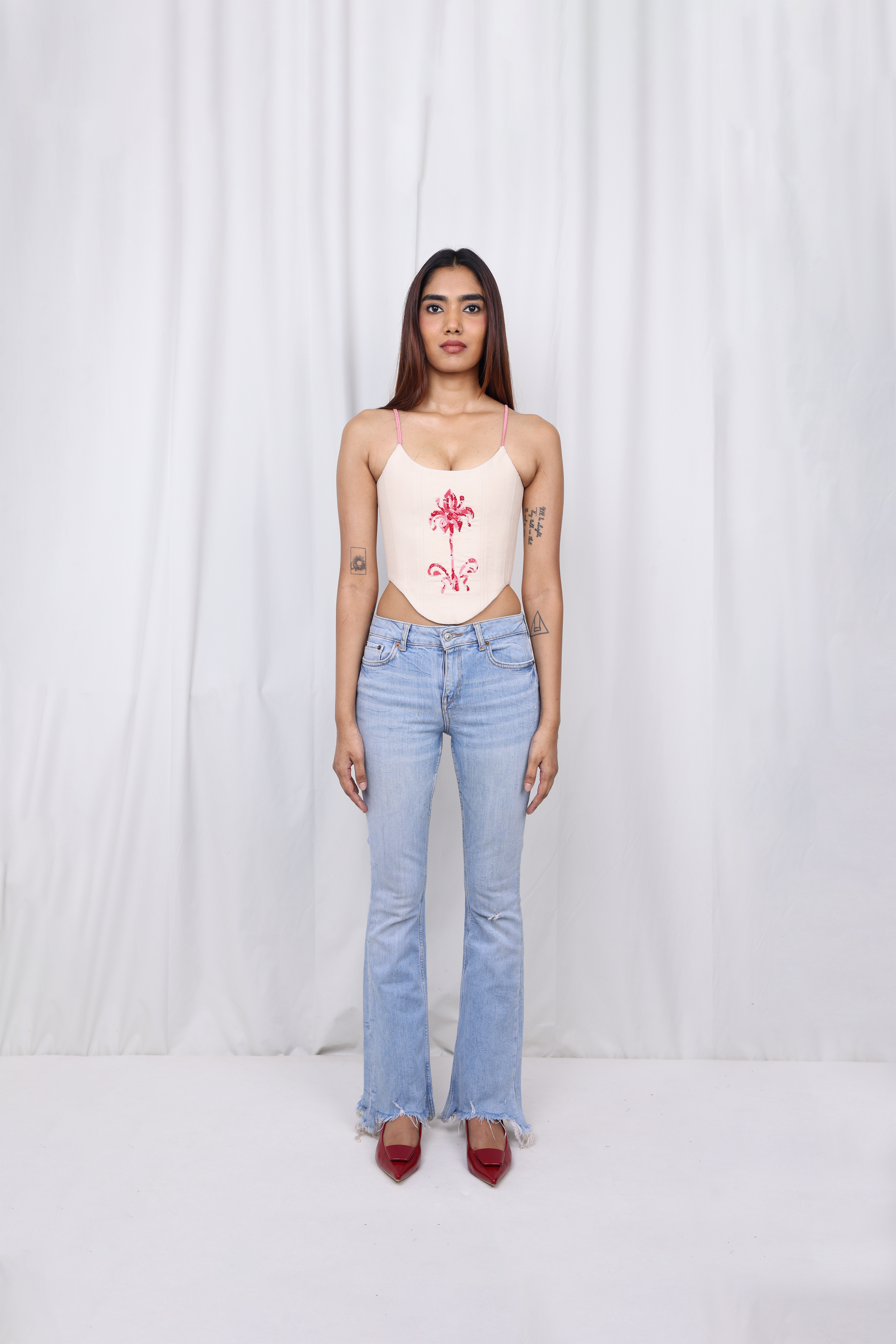 GULNAR CORSET / CREAM