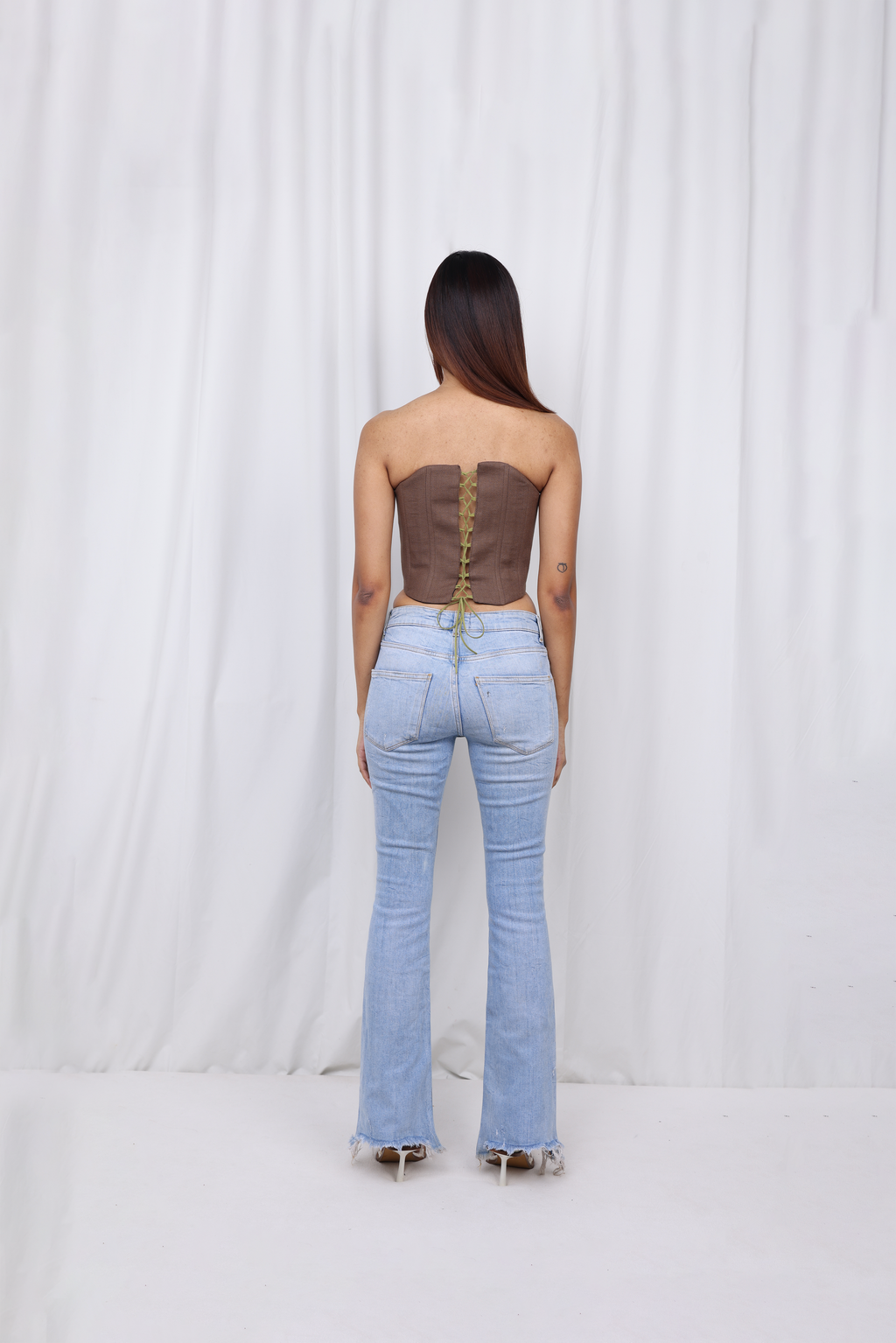 GULNAR CORSET / BROWN