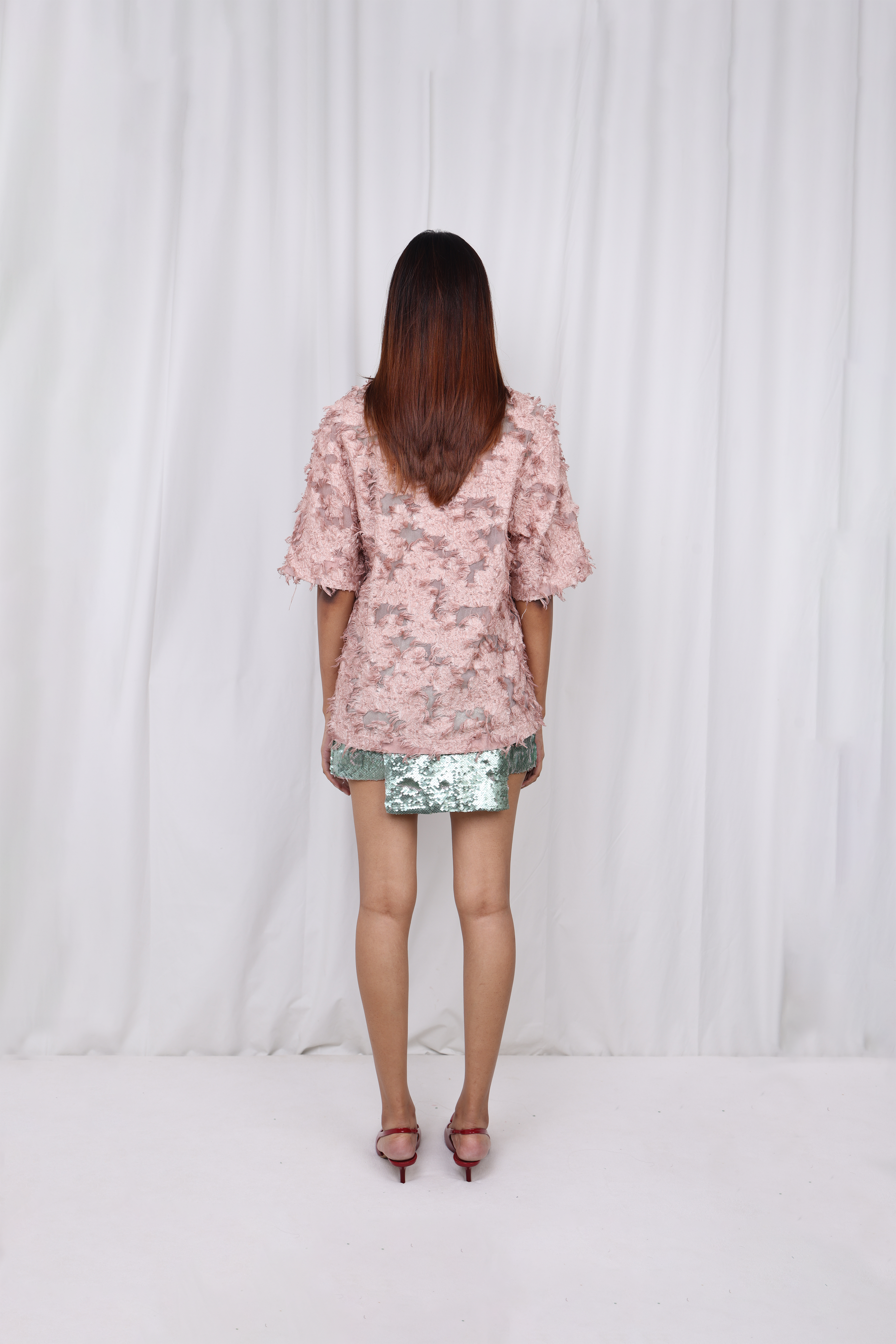 SHREDDED SEAM SHIRT / UNISEX