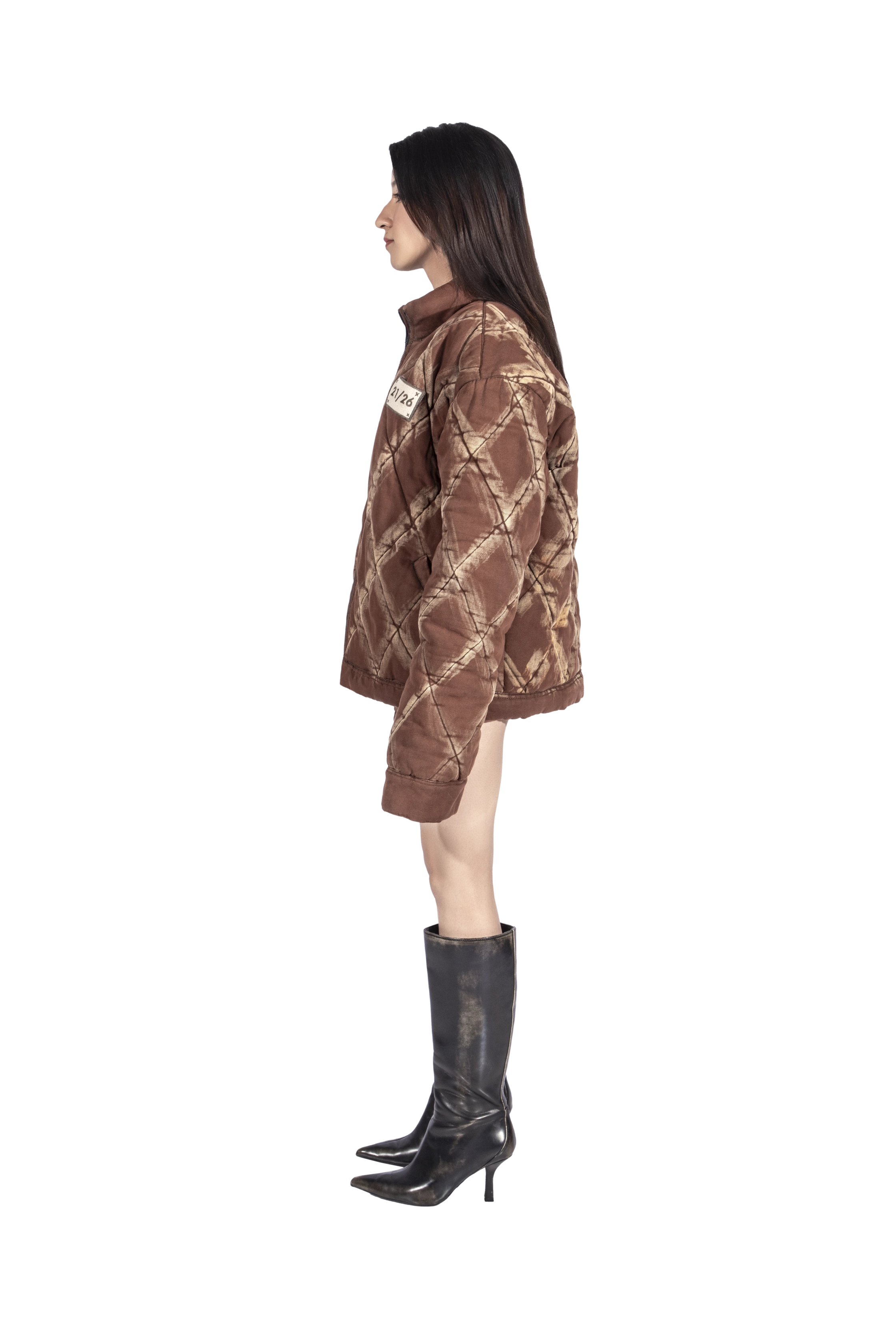 BIANCA RAW BLEACHED JACKET