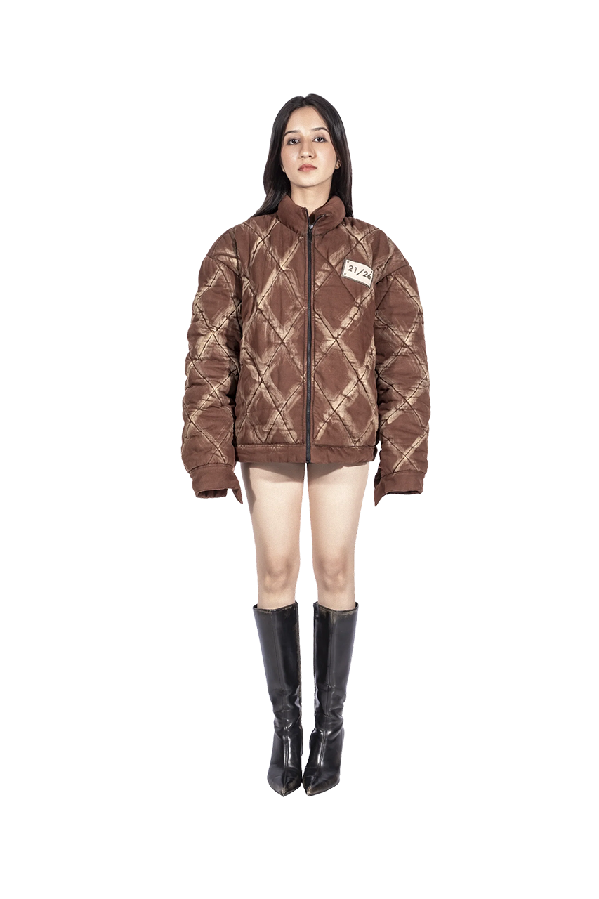 BIANCA RAW BLEACHED JACKET